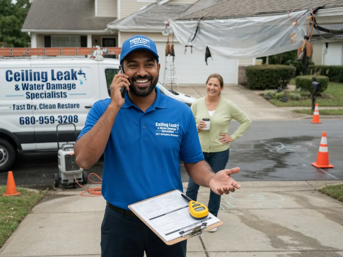 Ceiling Leak Cleanup Brandon, SD FAQs